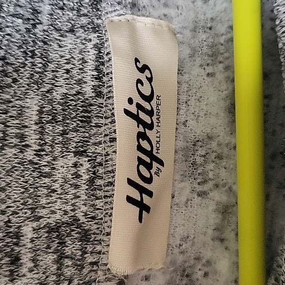 Women's Two-Tone Gray/White Cowl Neck Sweater - Picture 3 of 4